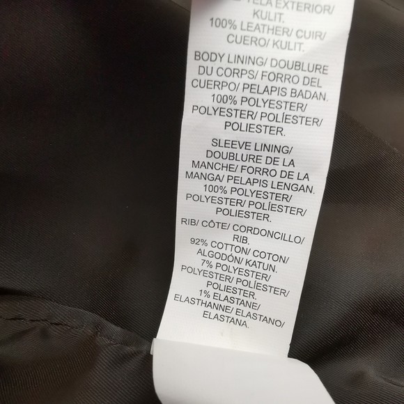 Lucky Brand Men's 100% Suede Leather Bomber Jacket Dark Olive XL Lined Pockets - Picture 14 of 15